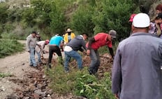 Exigen mantenimiento a camino rural en San Miguel Chimalapa; reclaman olvido de autoridades estatales