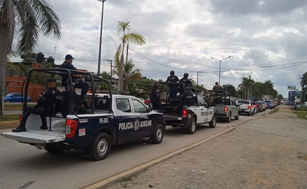Se refuerza la seguridad en Oaxaca con el operativo Buen Fin Seguro 2023. Foto: Especial