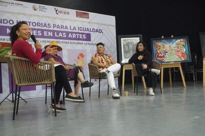 Con encuentro “Creando historias para la igualdad”, reconocen en Oaxaca a mujeres en las artes y la prensa