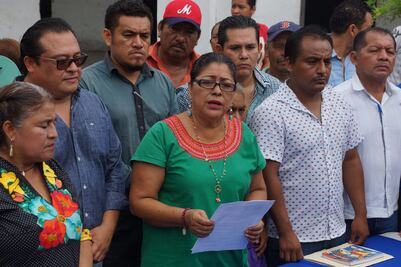 Crean frente regional de damnificados por sismo en Oaxaca