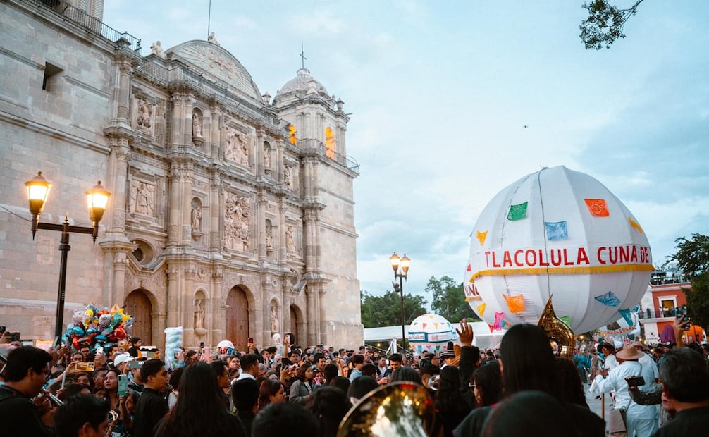 Las marmotas son elementos únicos en las festividades de Oaxaca. Foto: FB@Mónica Belén López Javier