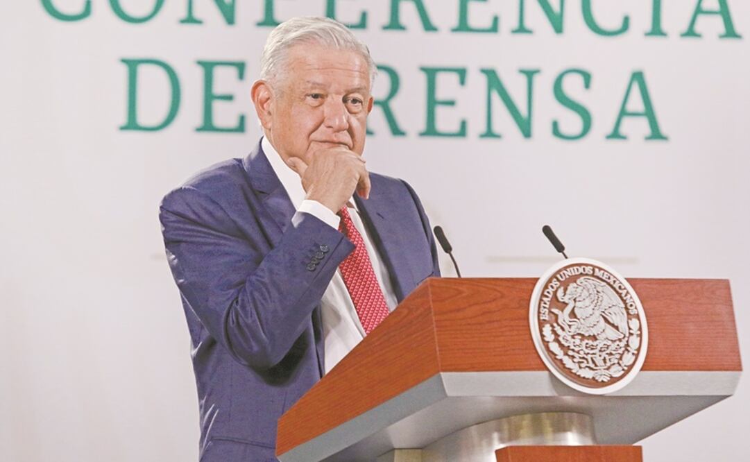 El presidente Andrés Manuel López Obrador pretende modificar los artículos 51, 53, 56, 57, 59 y 86 de la Ley de Hidrocarburos. Foto: Carlos Mejía. EL UNIVERSAL