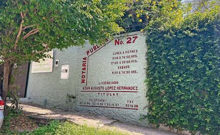 Notarias de Adán y amigos, vía para negocios jugosos
