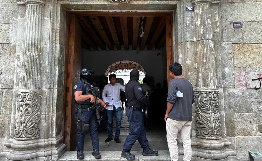 Tras 3 años de conflicto, gobierno estatal toma control del Museo de Arte Contemporáneo de Oaxaca. Fotos: Especiales