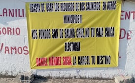 Acusan al edil de Salina Cruz de malversar los recursos públicos de la comunidad de Salina del Marqués