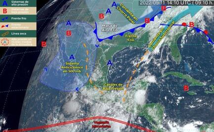Pronostican lluvias intensas en 5 regiones de Oaxaca por una vaguada frente a la Costa