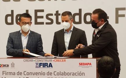 Firma Gobierno de Oaxaca convenio con FIRA, para otorgar créditos por 170 mdp para ganaderos y agricultores
