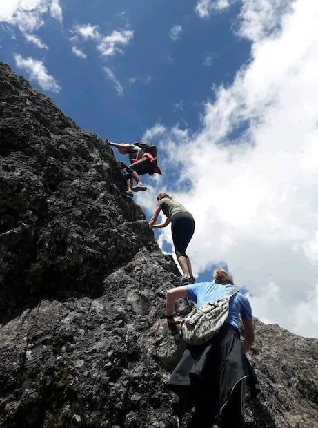 Subir al mirador de Piedra Larga, en Benito Juárez, es una experiencia ideal para los amantes de la escalada y el senderismo. Foto: FB@ Ecoturismo Benito Juárez