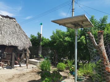 En Santa María del Mar crean comité que administrará pago de luz solar