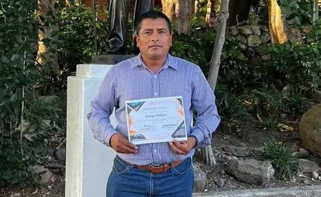 Mario Hernández, edil de Amoltepec asesinado en una emboscada. Foto: Especial