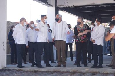 Supervisan Murat y rector de la UNAM avances en construcción de Unidad Multidisciplinaria en Oaxaca
