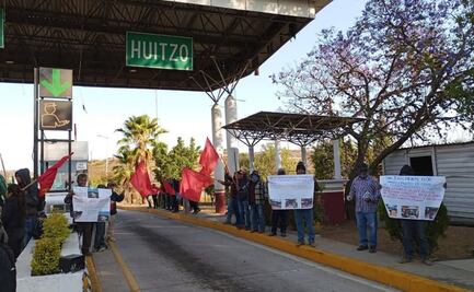 Toman caseta de Huitzo; exigen obras de electrificación para 6 comunidades de la Mixteca de Oaxaca 