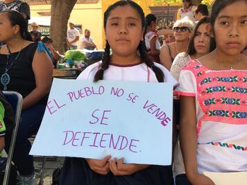 Niñez oaxaqueña exige a autoridades condiciones para vivir en paz