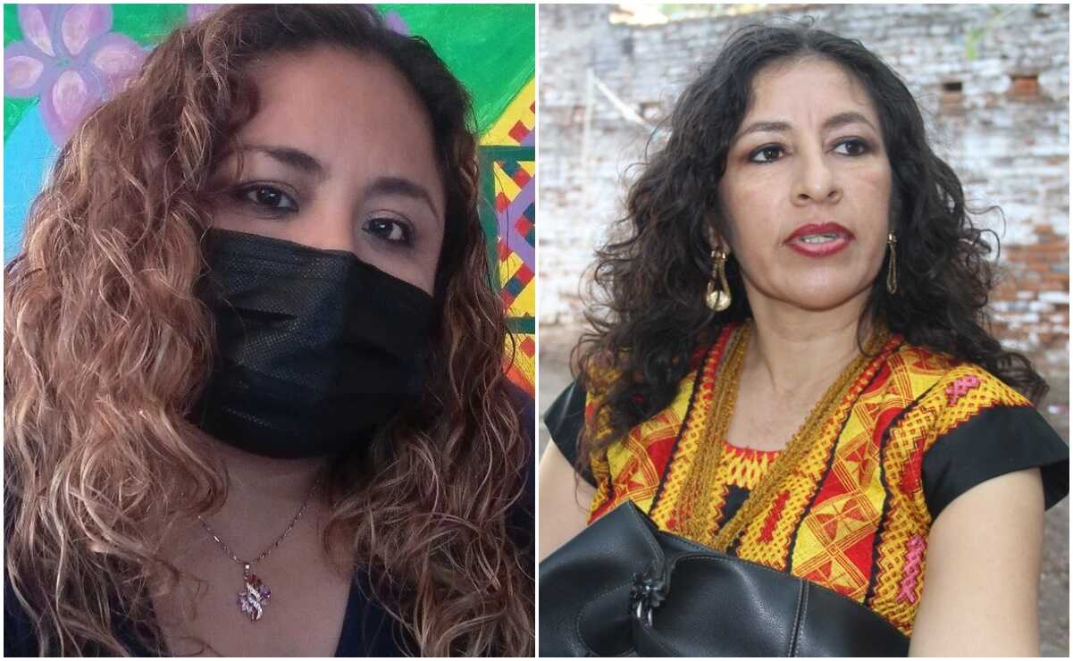 Mujeres activistas del Istmo brindan acompañamiento a madres que buscan justicia. Fotos: Roselia Chaca