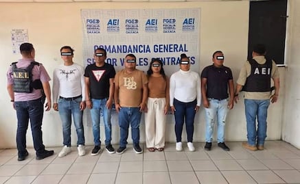 Detienen a funcionaria del ayuntamiento de Oaxaca de Juárez por extorsión y cobro de piso; hay otros 5 detenidos
