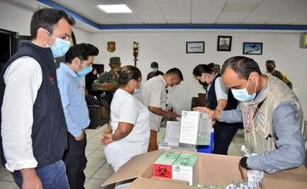 Aplican segunda dosis de vacuna Covid a mil 300 trabajadores de Salud en el Istmo