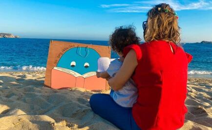 Proyecto Aquileo: En Huatulco nace iniciativa que invita a leer frente al mar cada día de 2021