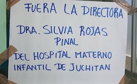 Inician paro trabajadores del hospital Materno-Infantil de Juchitán; exigen destitución de directora