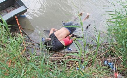 Llegan a El Salvador los cuerpos de Óscar y Valeria, migrantes ahogados en el río Bravo