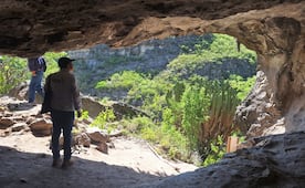 Así puedes visitar las impresionantes cuevas prehistóricas de Mitla, Oaxaca, con pinturas rupestres