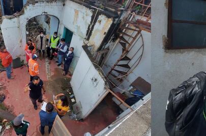 Revisan inmuebles del Centro Histórico de Oaxaca tras sismo y lluvias; hay 300 con diferentes daños