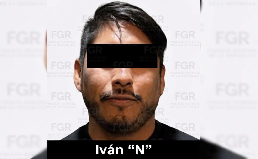 Iván "N", alias "El Cromo". Foto: FGR