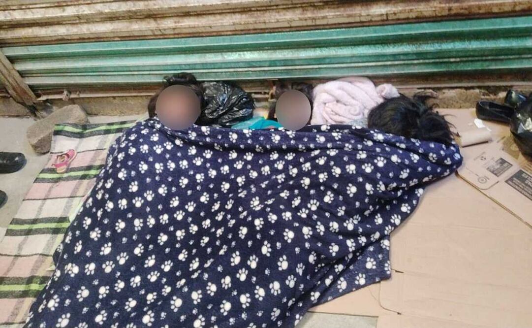 Resguardan en casa hogar a 3 niñas abandonadas en Central de Abasto de Oaxaca; fiscalía investiga. Foto: Especial