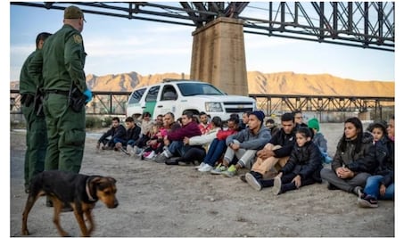 Trump prevé destinar más militares en la frontera con México por migrantes