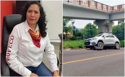 Delegada de Profeco en Oaxaca niega haber huido del lugar del accidente en que murieron dos jóvenes
