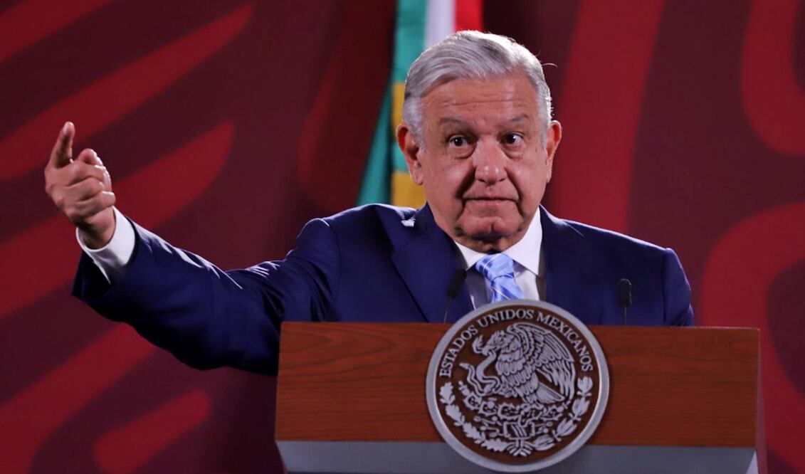 El presidente Andrés Manuel López Obrador aseguró que siempre ha sido respetuoso de la vida persona de sus adversarios. Foto: Berenice Fregoso