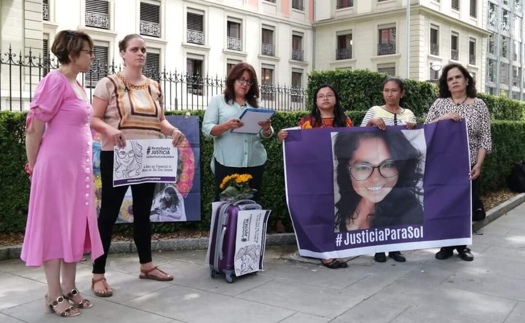 Denuncian al Estado Mexicano ante la ONU por impunidad en feminicidio de María del Sol, fotoperiodista de Oaxaca. Fotos: Consorcio