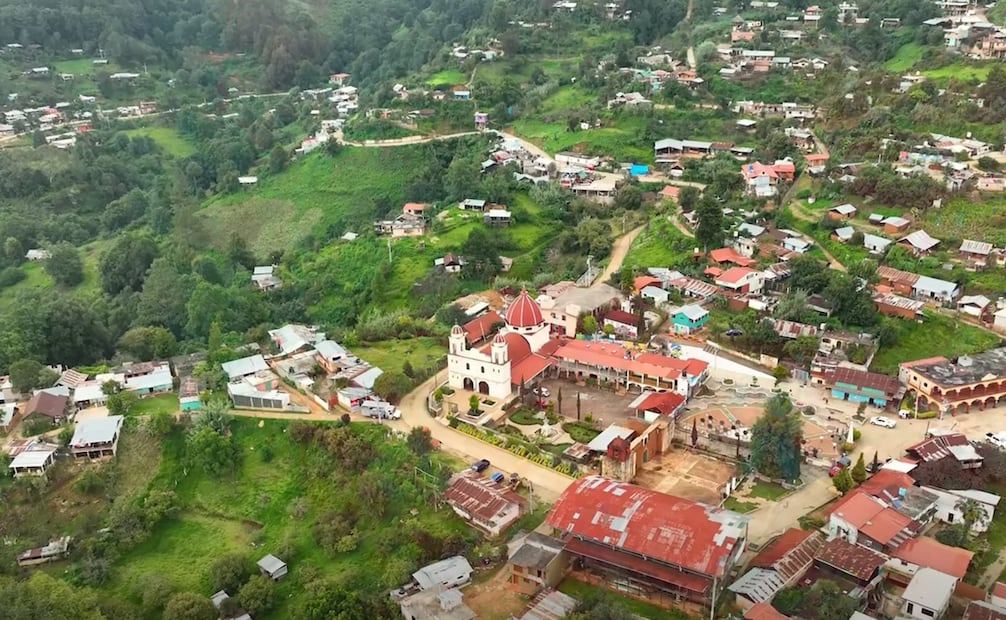 San Mateo Rio Hondo en la Sierra Sur de Oaxaca. Foto: Sectur Oaxaca.