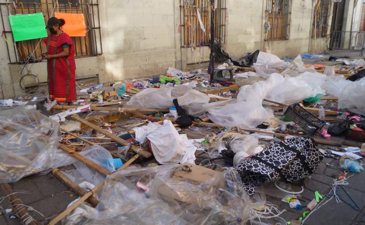 “Quitaron medidas cautelares con pruebas a medias y sin retorno”, dicen mujeres triquis desalojadas en Oaxaca