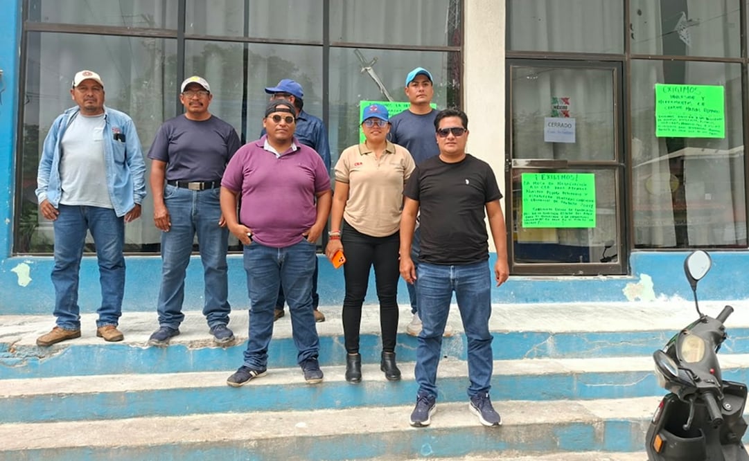 Trabajadores de la Ceabien se van a paro en el Istmo de Oaxaca. Foto: Especial