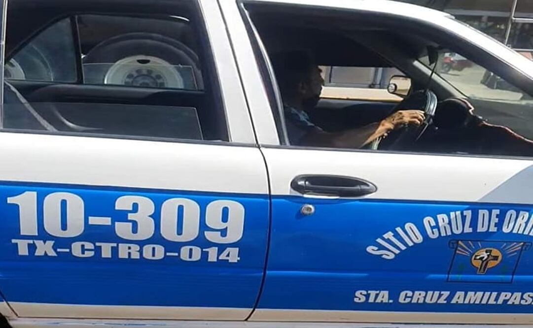 VIDEO. Tras amenazar a pasajeras, policías estatales detienen a taxista en Oaxaca; será sancionado. Foto: Especial