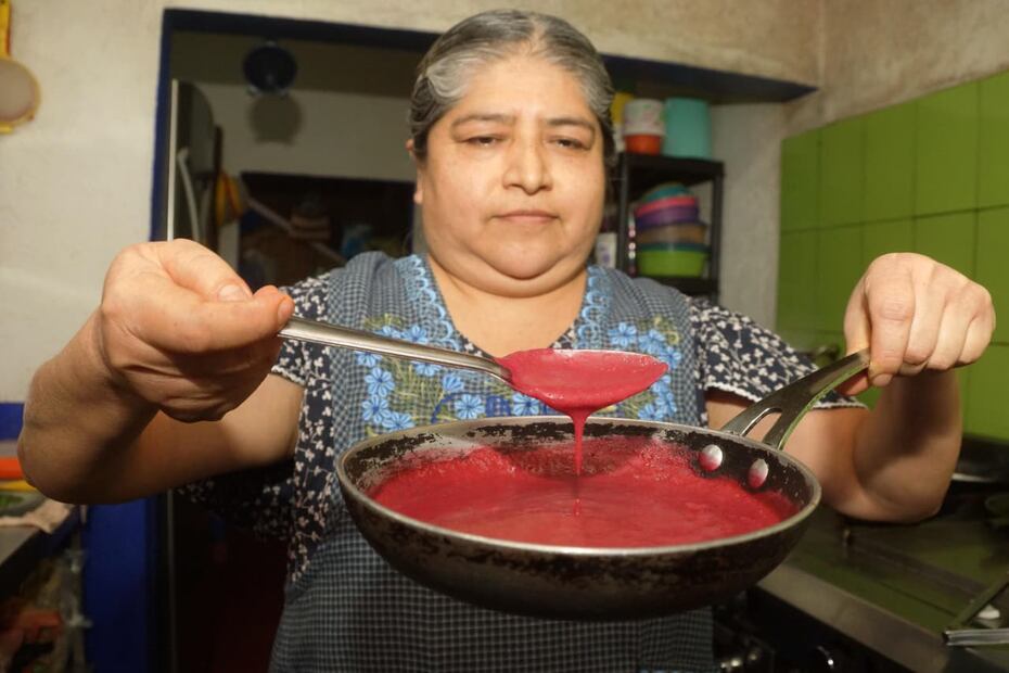 El mole rosa está inspirado en una receta de Taxco, Guerrero