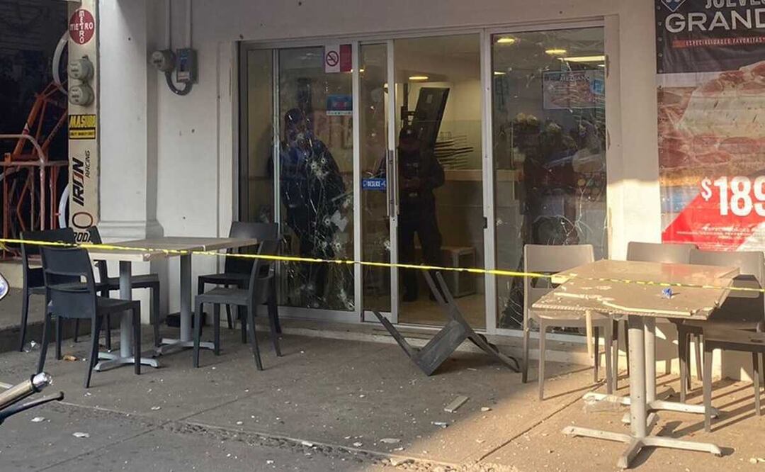 Gobierno de Oaxaca dice que “no va a tolerar” ataque con explosivo contra pizzería de Juchitán. Foto: Especial