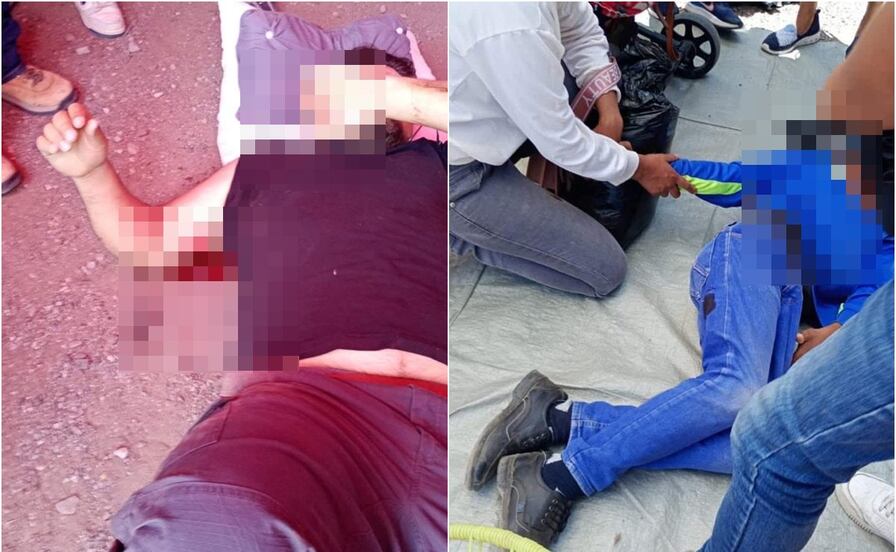 Lesionan con arma de fuego a dos personas en el tianguis de Huajuapan de León, Oaxaca; uno es menor de edad