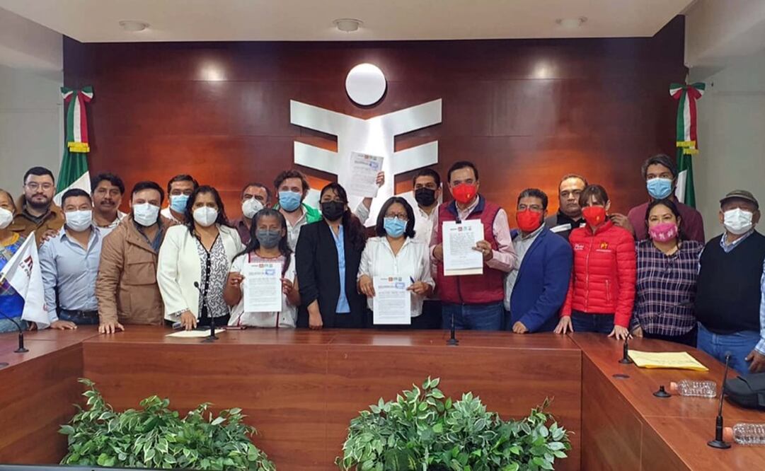 Analiza IEEPCO solicitud de registro de “Juntos Haremos Historia”, única coalición para elecciones en Oaxaca