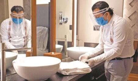 Hoteles alistan protocolos para recibir turistas en la nueva normalidad
