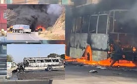 Entre autobuses en llamas y calles en tensión, Juchitán vive horas de miedo