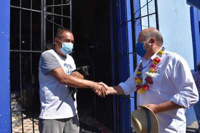Javier Villacaña promete regresar al sistema de distribución presupuestal en la ciudad de Oaxaca