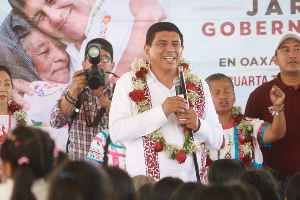 “Terminarán en Oaxaca gobiernos sordos a clamores de pueblos originarios”, promete Salomón Jara