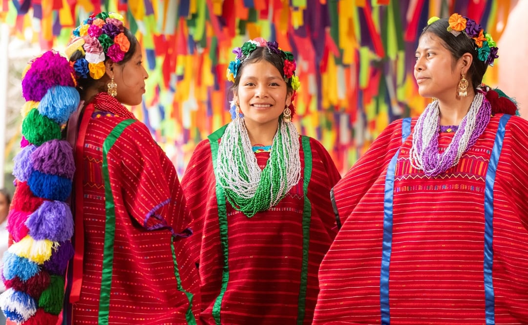 Descubre el simbolismo del rojo en Oaxaca: desde textiles y códices hasta deidades mesoamericanas y arte contemporáneo. Foto: Oaxaca Travel.
