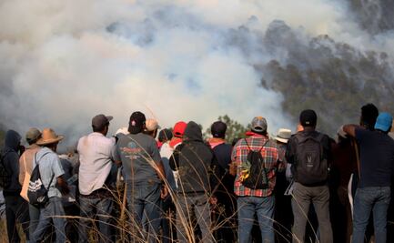 Reportan incendio forestal por roza en la Mixteca; suman 148 en Oaxaca durante 2021: Conafor