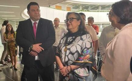Visita ministra Norma Piña, presidenta de la SCJN, a trabajadores del Poder Judicial en Oaxaca