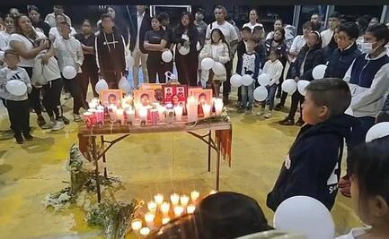 Despiden a cuatro jugadores de basquetbol infantil que fallecieron en accidente carretero en Oaxaca