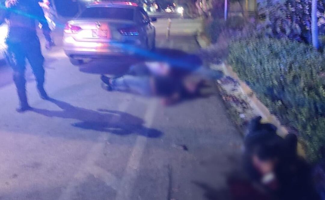 Fiscalía de Oaxaca investiga agresión armada en Reforma de la ciudad de Oaxaca, con 2 víctimas confirmadas. Foto: Especial