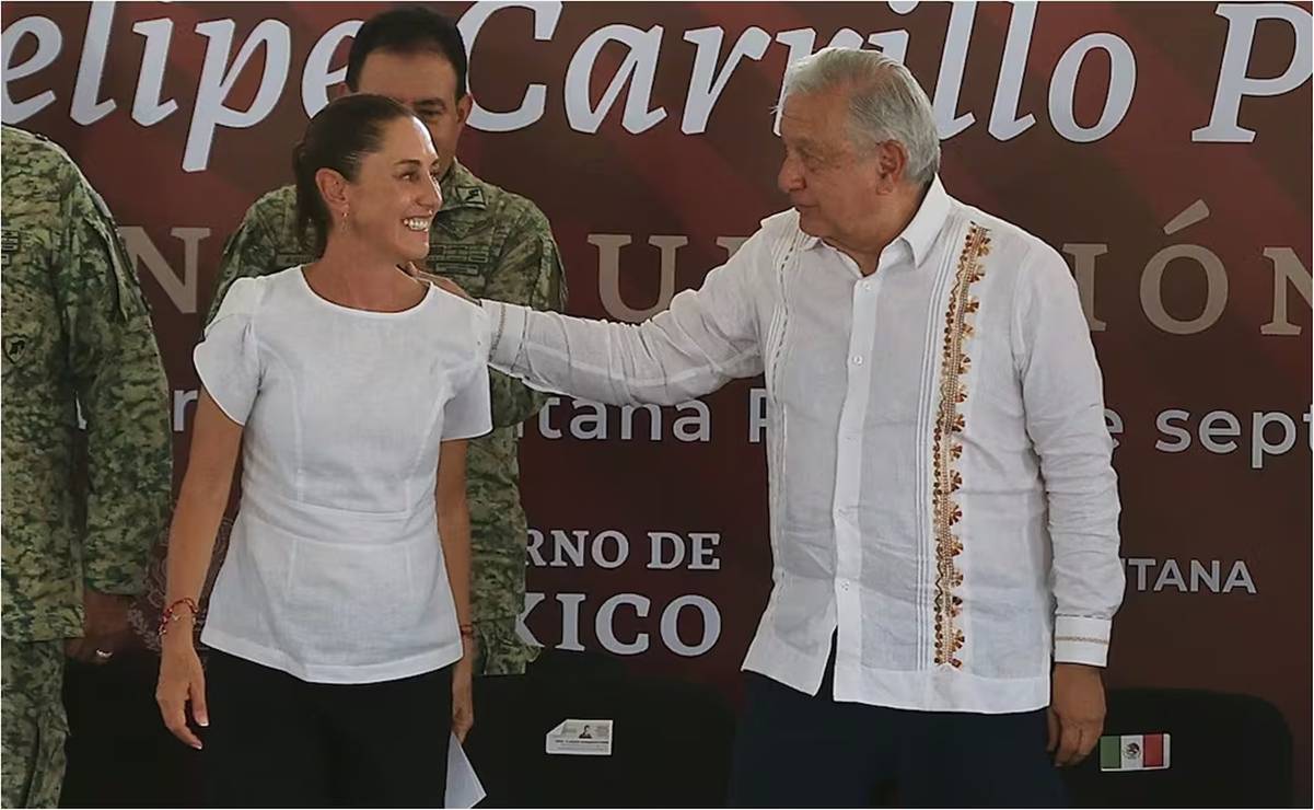 Sheinbaum cuestiona filtraciones de EU; AMLO la respalda, "hay intereses políticos", dice