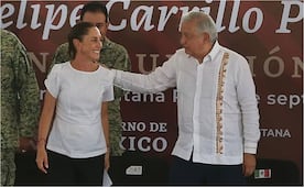 Sheinbaum cuestiona filtraciones de EU; AMLO la respalda, "hay intereses políticos", dice